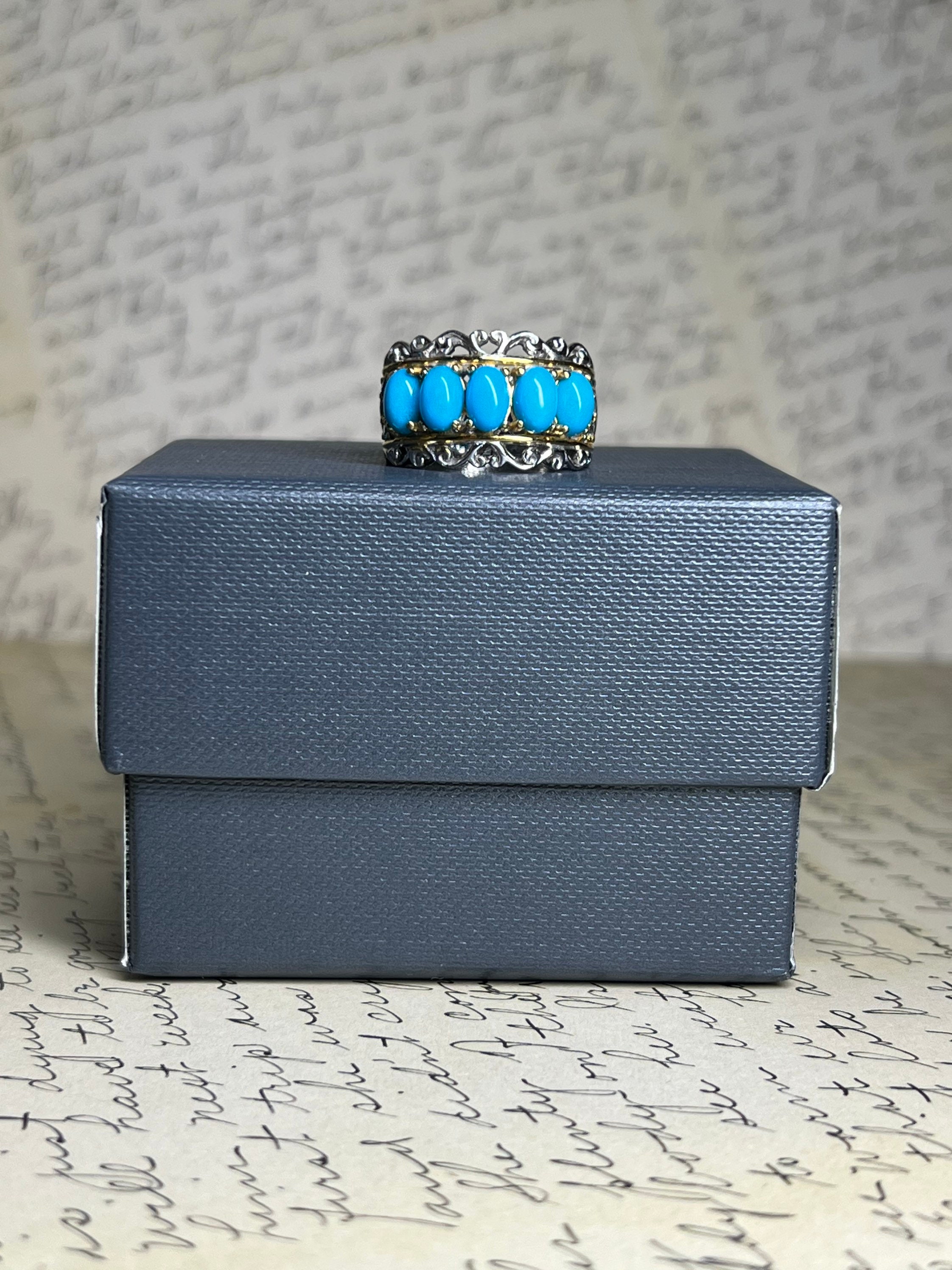 Blue vibrant spirit ring hotsell pandora