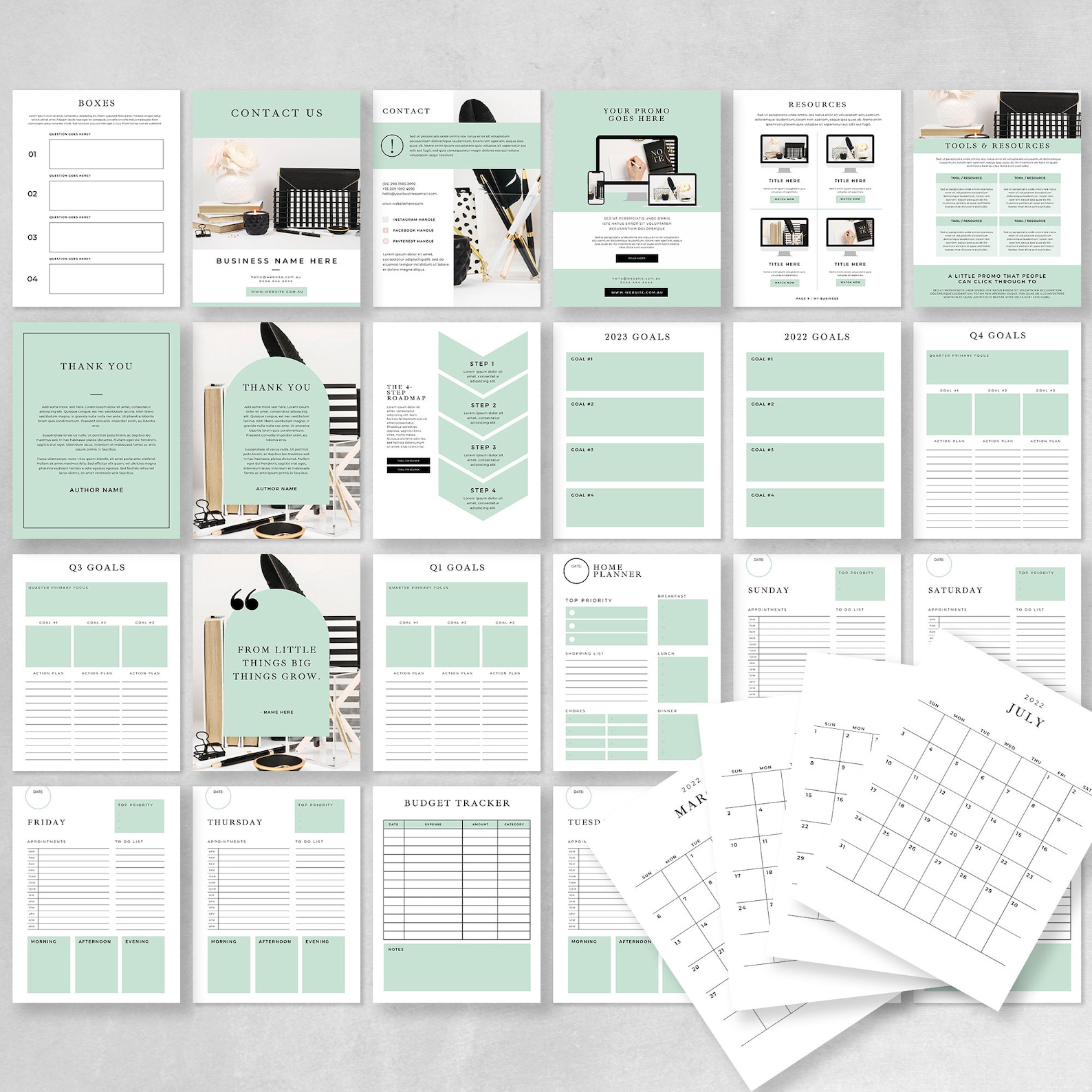 KDP Template Canva INSTANT DOWNLOAD Journal & Planner Etsy