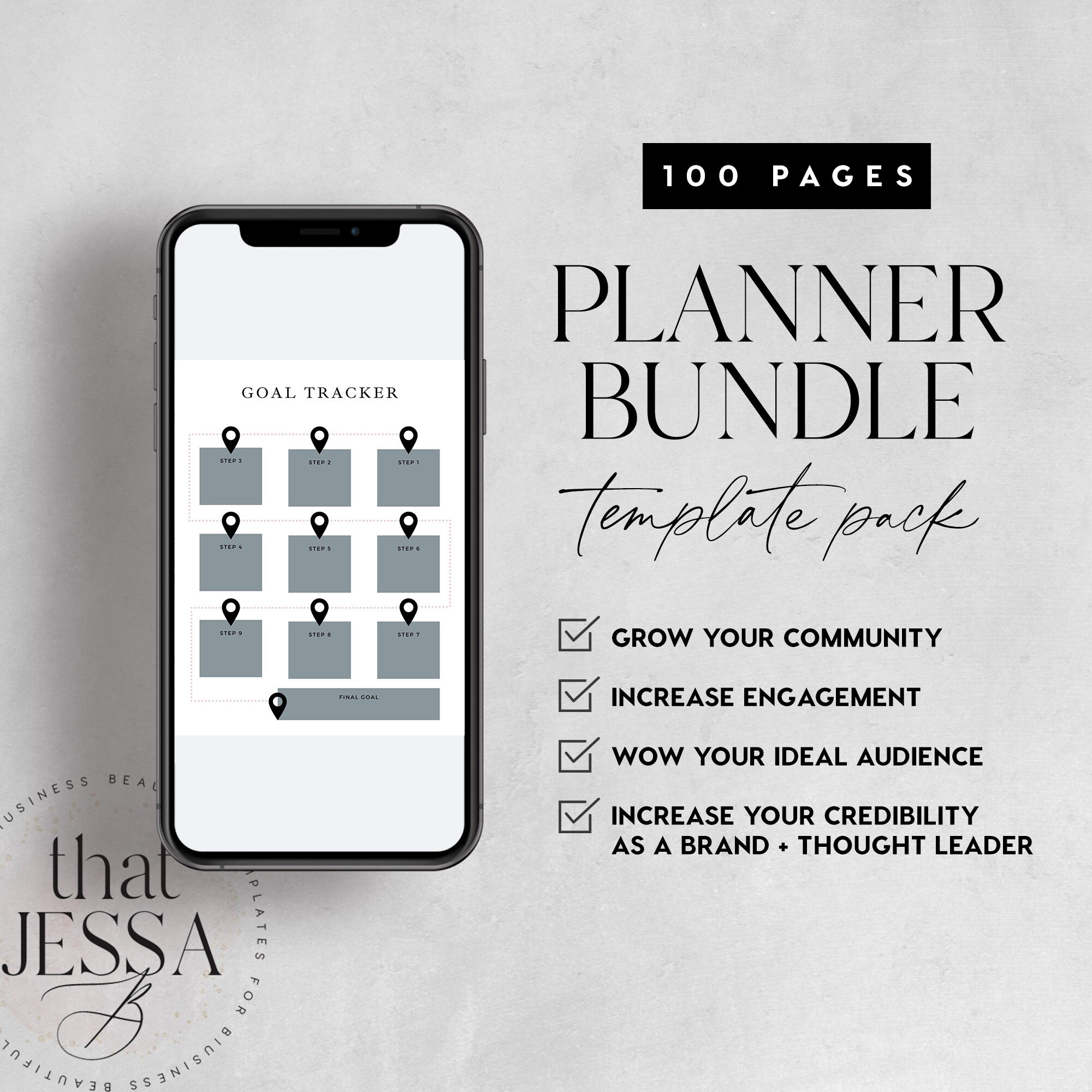 KDP Template Canva INSTANT DOWNLOAD Journal & Planner Template, Make