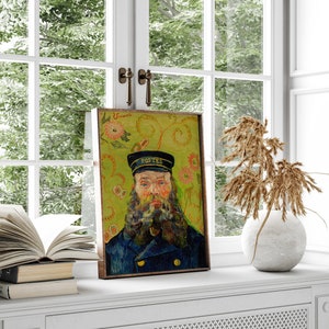 Vincent Van Gogh the Postman Print Exhibition Print Vintage - Etsy
