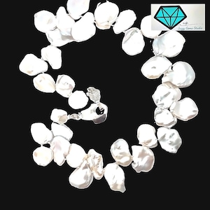 Lustrous Keshi Pearl Necklace