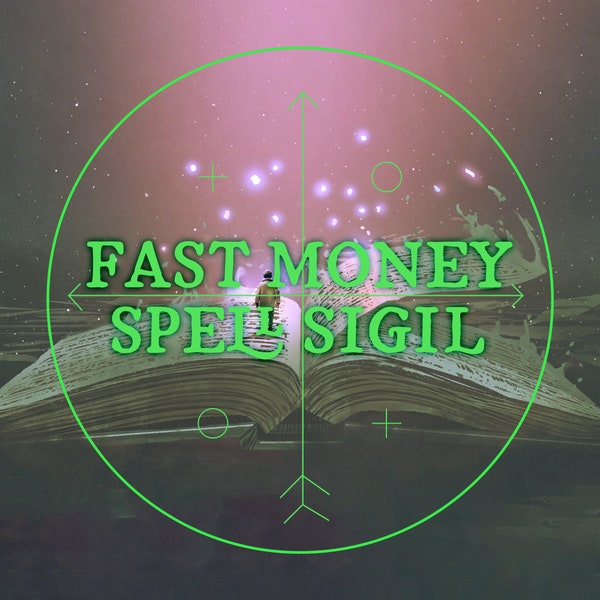 Sigils Magic Fast Money Spell | Attract Money Quick | Chaos Printable Spell |  INSTANT DOWNLOAD
