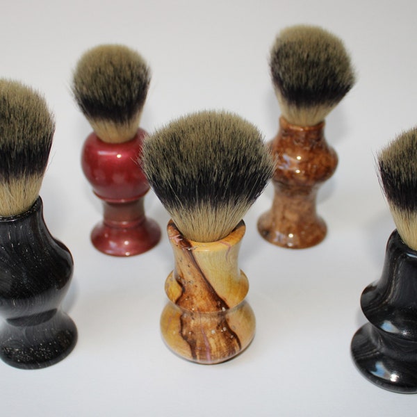 A collection of Unique Shaving Brushes