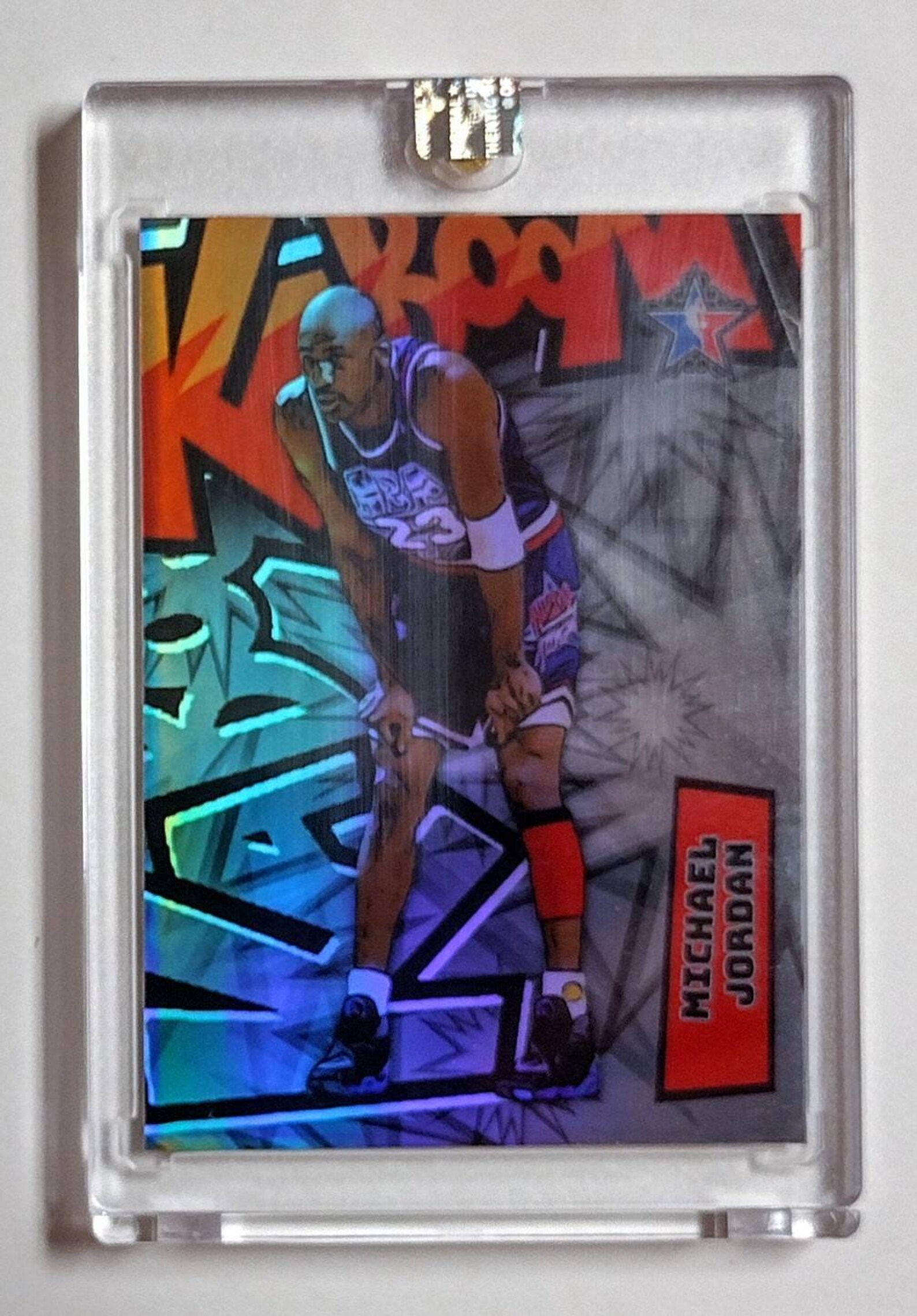 202122 Michael Jordan KABOOM NBA All Star Silver Holo Etsy