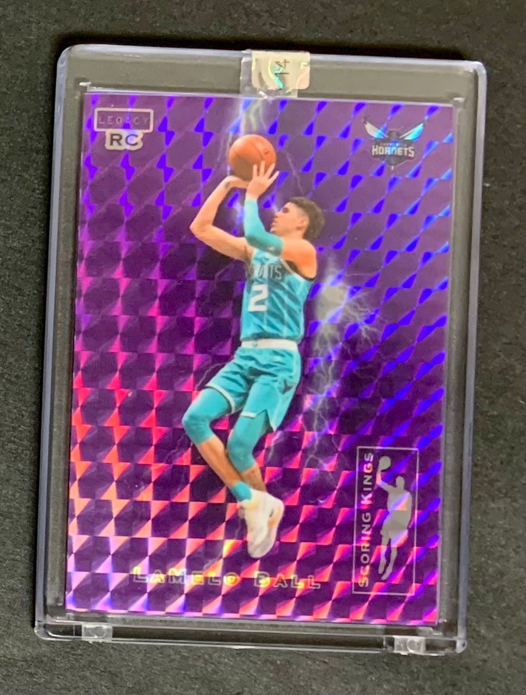 2020 21 Lamelo Ball Scoring Kings D 4 5 Purple Mosaic Etsy