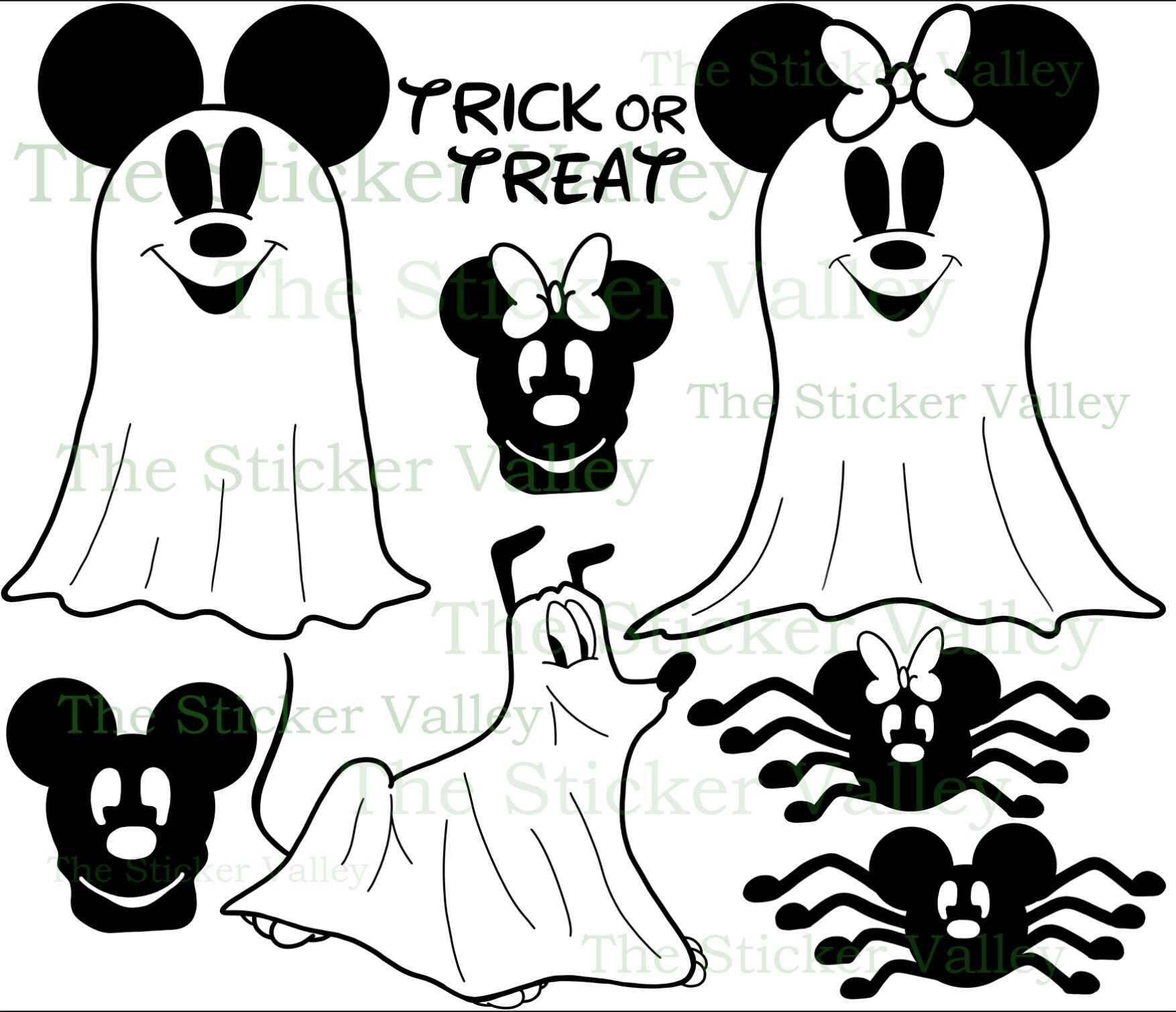 Mickey Mouse Halloween SVG Etsy