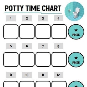 Potty Time Chart