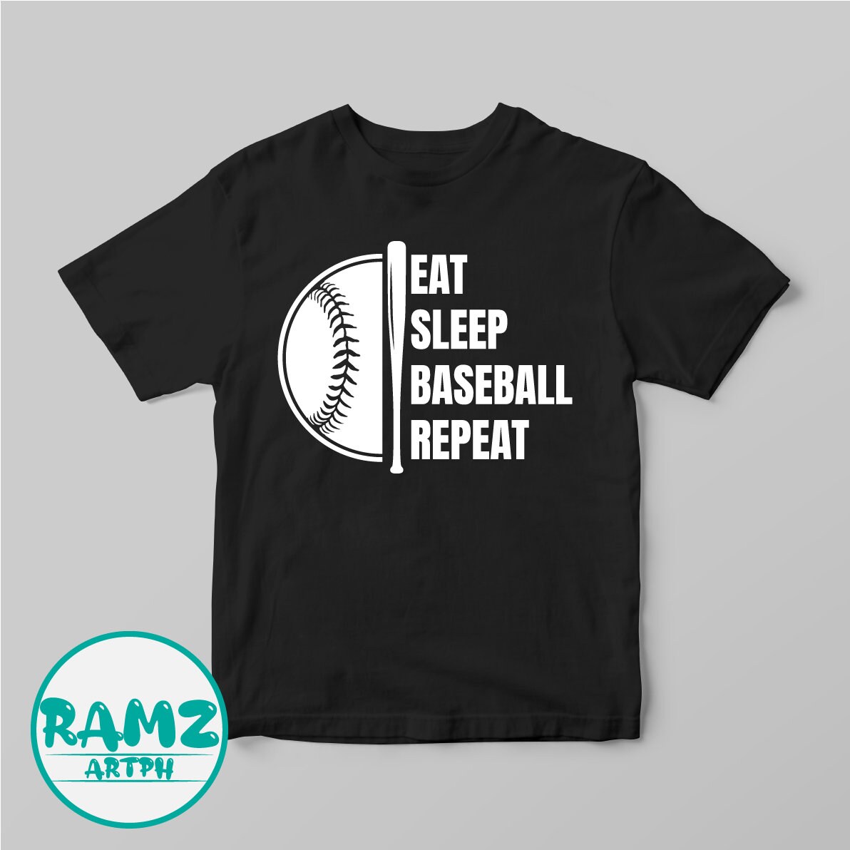 Baseball SVG File Eat Sleep Baseball Repeat Baseball Svg - Etsy