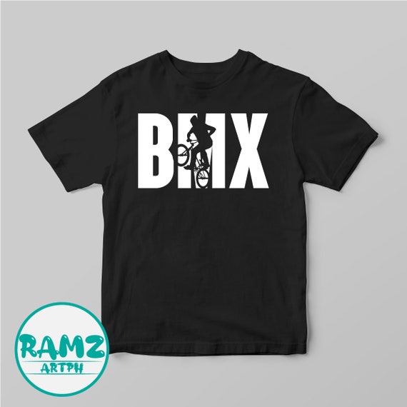 Amazon.com: BMX Bike Stunt Rider Boys Children T-Shirt
