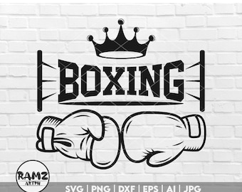 Boxing SVG, boxing arena svg, boxing gloves svg, boxer svg, fighting svg, dxf eps png, cut file for cricut