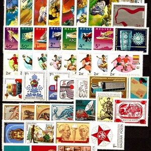 Hungría Sellos 1978 Serie completa de año con hojas MNH/** + Todas las hojas - Hungría Sellos Nuevos sin charnela 1978 Serie completa de año con hojas