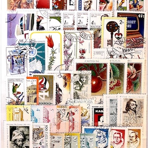 Hungary Set of 500 Cancelled Commemorative Different Stamps
