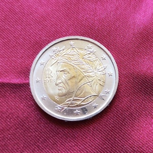 Italy Coin 2 Euro 2018 Ordinary Dante Splendida Little Circulated - Italy Coin 2 Euro Dante Alighieri 2018 extremely fine Little Circulated