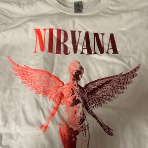 90s Nirvana Utero Tee - Etsy 90s Nirvana Utero Tee - Etsy