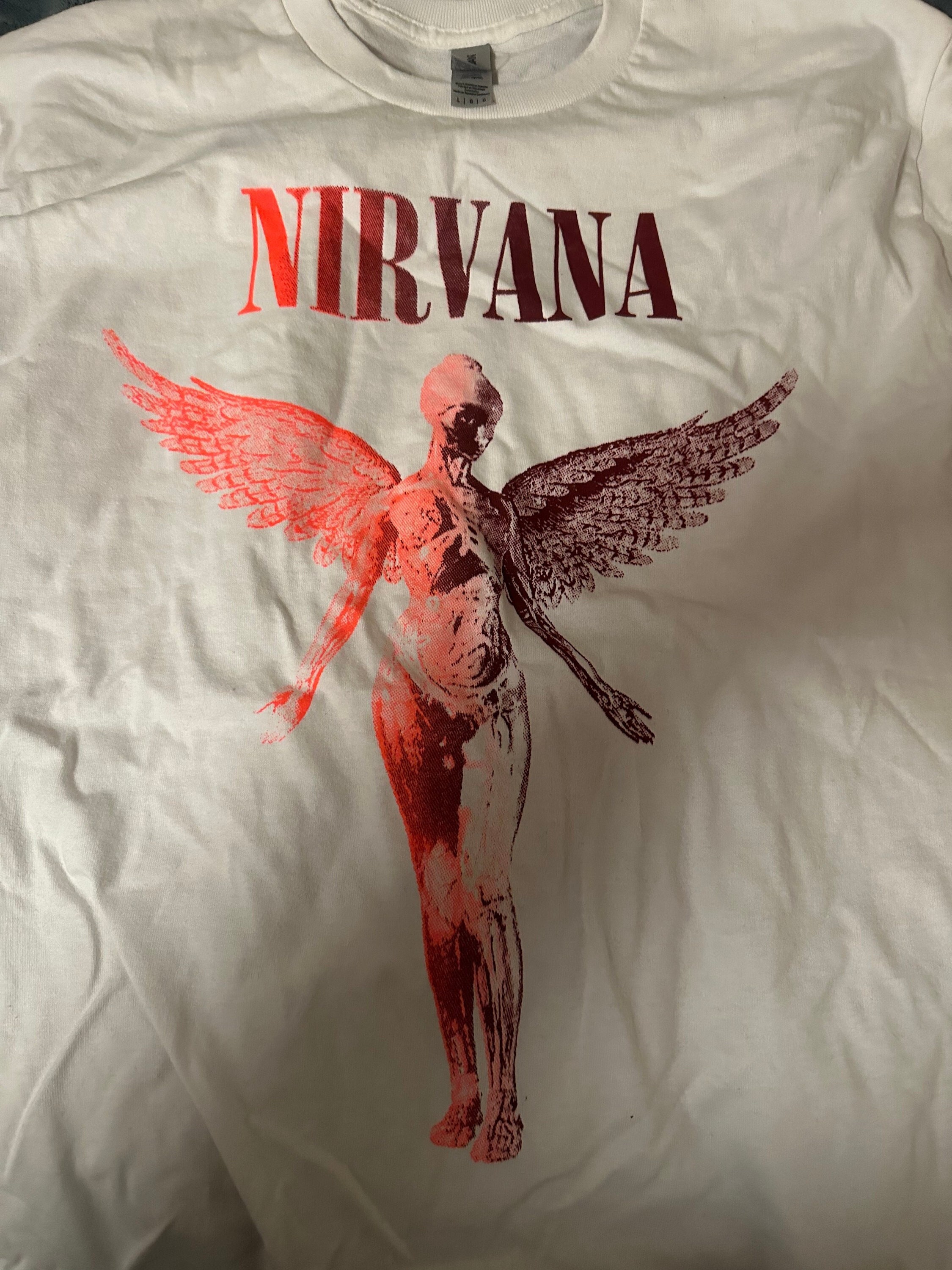Nirvana T Shirt in Utero - Etsy Nirvana T Shirt in Utero - Etsy