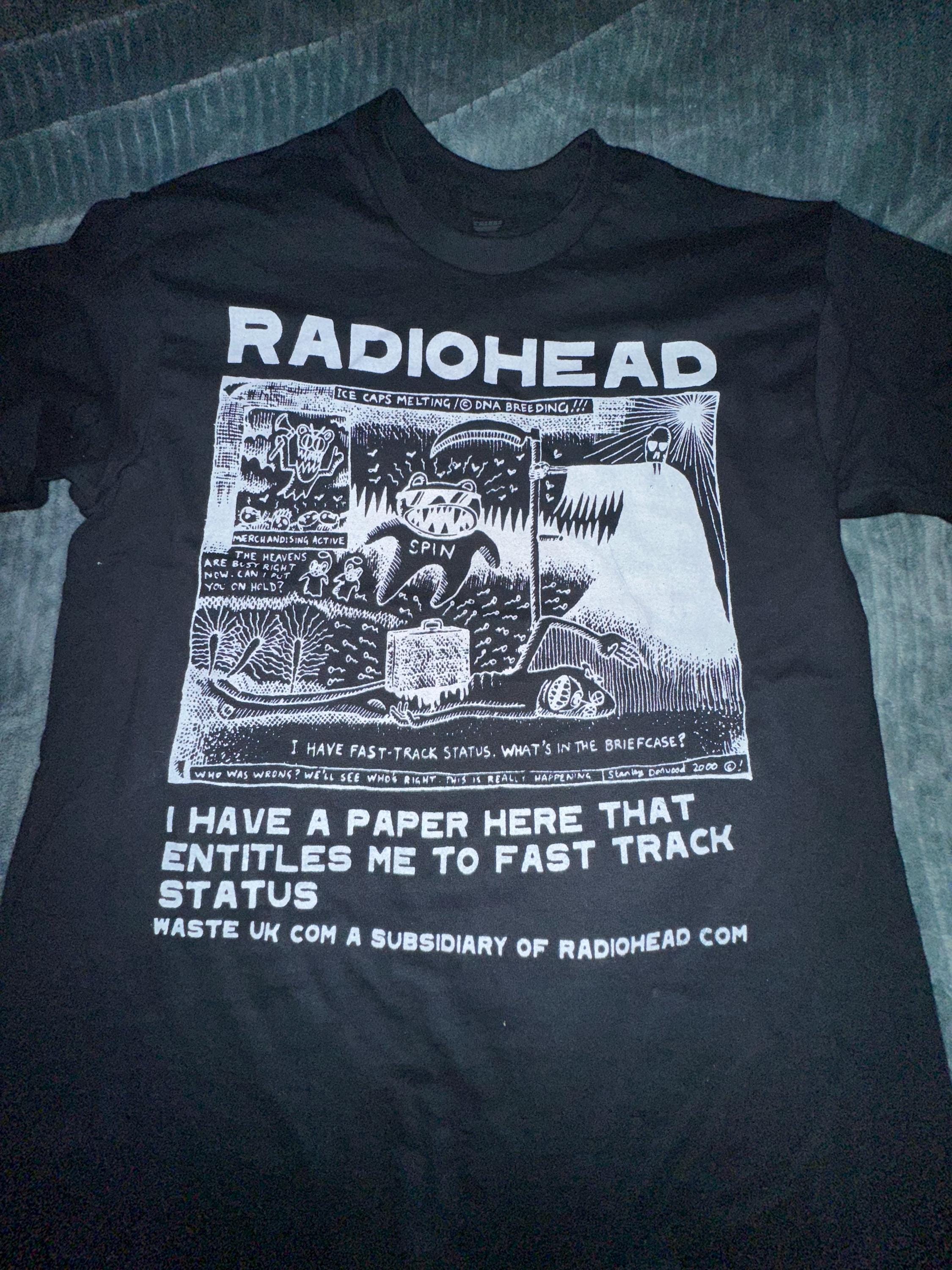 90s Radiohead Shirt - Etsy 90s Radiohead Shirt - Etsy