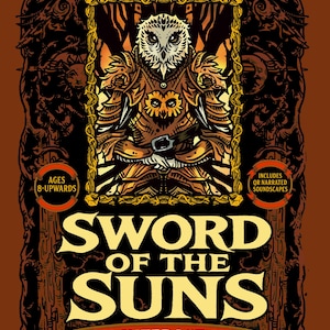 Sword of the Suns | Print and Play Fantasy Adventure Easy RPG Game for ages 7-upwards, Solo or Group Play