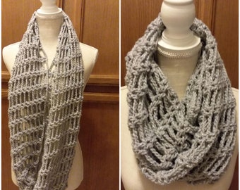 Crochet Infinity Scarf/ Scarf/ Crochet Scarf/ Handmade Scarf/ Warm scarf/ Gift for her/