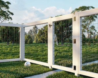 Deer Fence and Gate Plan, Wild Hog Panel, PDF Download