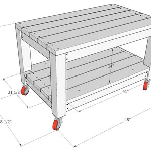 PDF Download, DIY plans: kitchen island rolling grill and barbecue table image 8