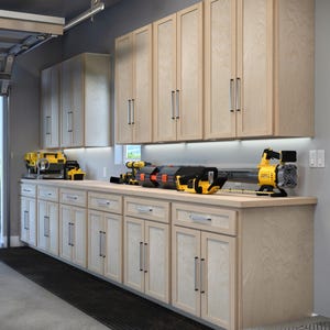 Digital Download: DIY Wall and Base Cabinet Plans for Kitchen & Garage, Customizable Storage, Soft-Close Hinges, Easy-to-Follow Guide
