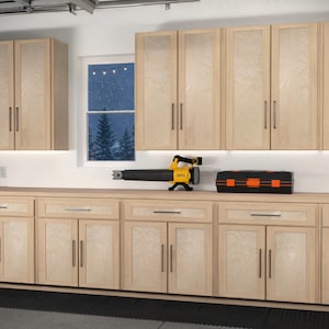 Digital Download: DIY Wall and Base Cabinet Plans for Kitchen & Garage, Customizable Storage, Soft-Close Hinges, Easy-to-Follow Guide