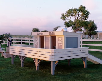 PDF Download, Double Dog House DIY Plan, A Step-by-Step Guide, DIY Doghouse Plan, Doghouse for large dogs, Heavy duty, beginner guide