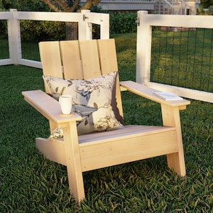 PDF Download, Easy DIY Adirondack plans