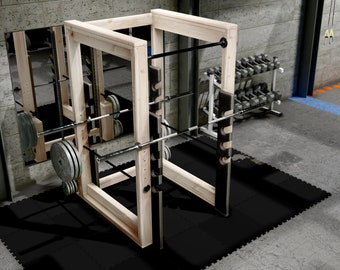 Diy wood power rack plans hotsell