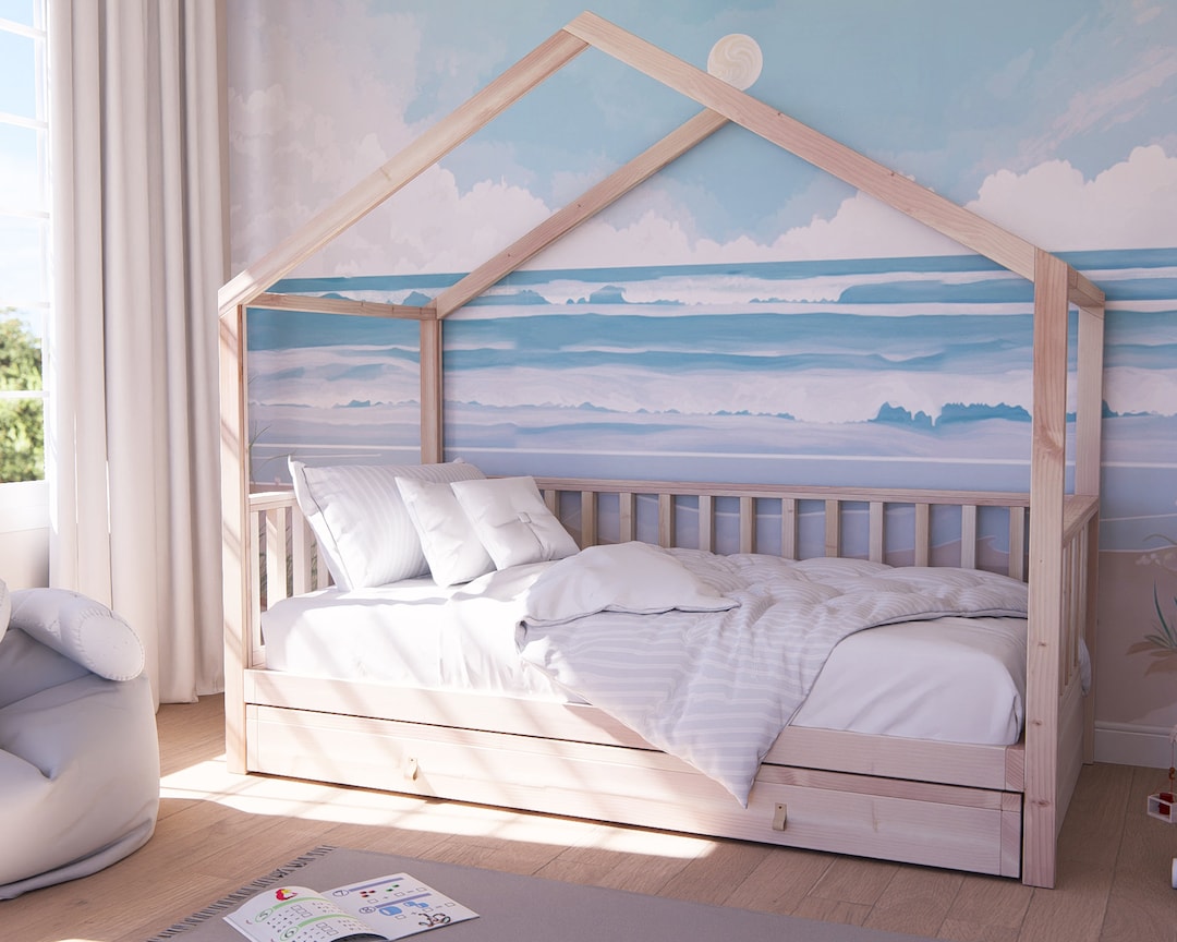 DIY Kids House Bed Plan Easytofollow Woodworking Guide for Beginners