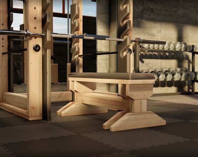 Flat Weight Bench Plan, PDF Download