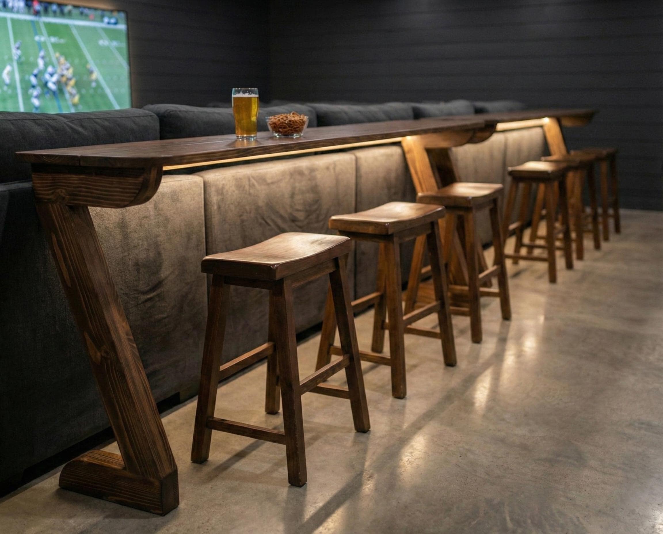 Behind Sofa Bar Tablenull