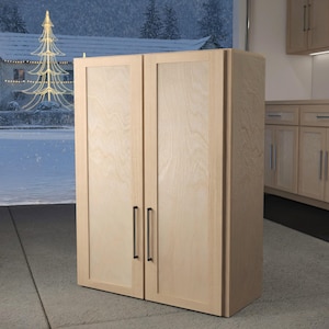 Digital Download: DIY Wall Cabinet Plans for Kitchen & Garage, Customizable Storage, Soft-Close Hinges, Easy-to-Follow Guide, beginner guide
