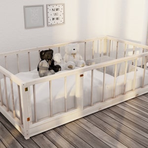 PDF Download, DIY plan: Twin size Montessori floor bed
