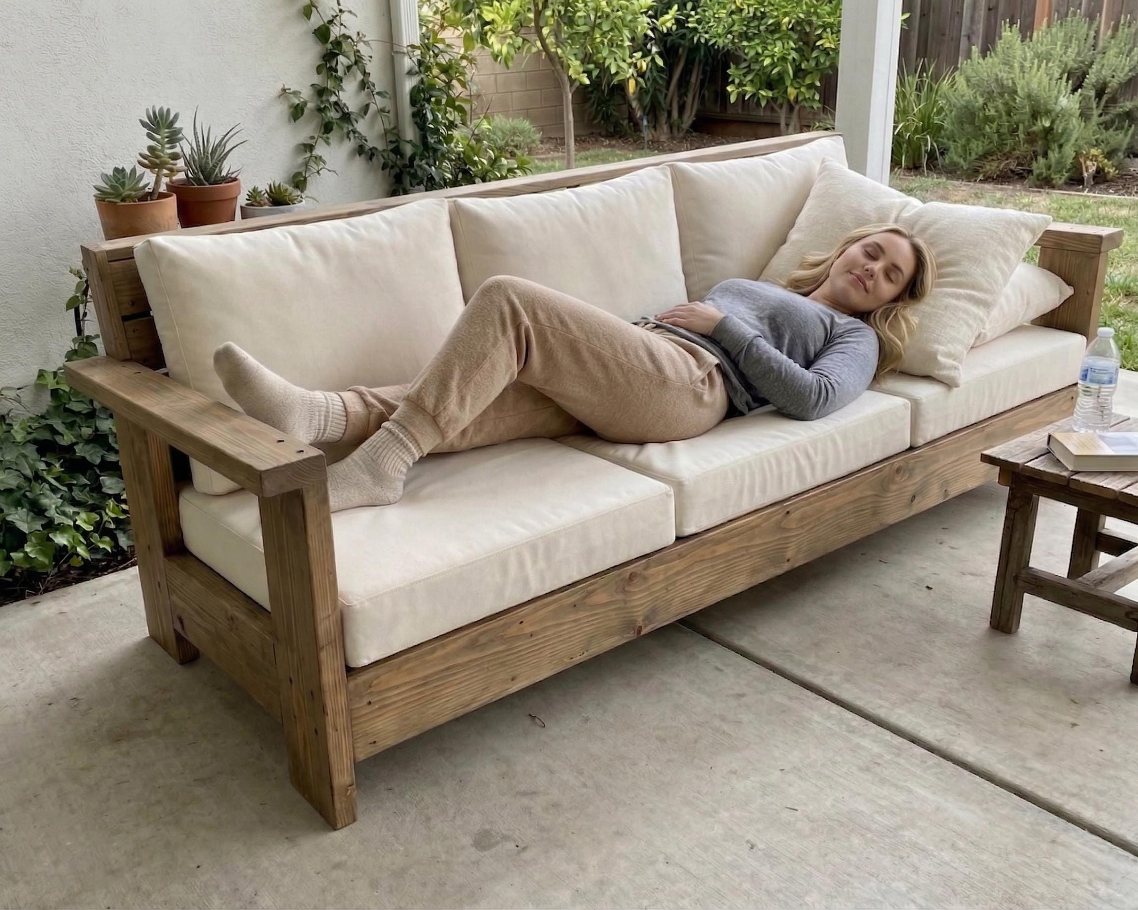 Wood sofa