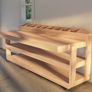 PDF Download, Easy DIY Workbench Plan, Create Your Perfect Garage Station, work bench plan, DIY craft bench