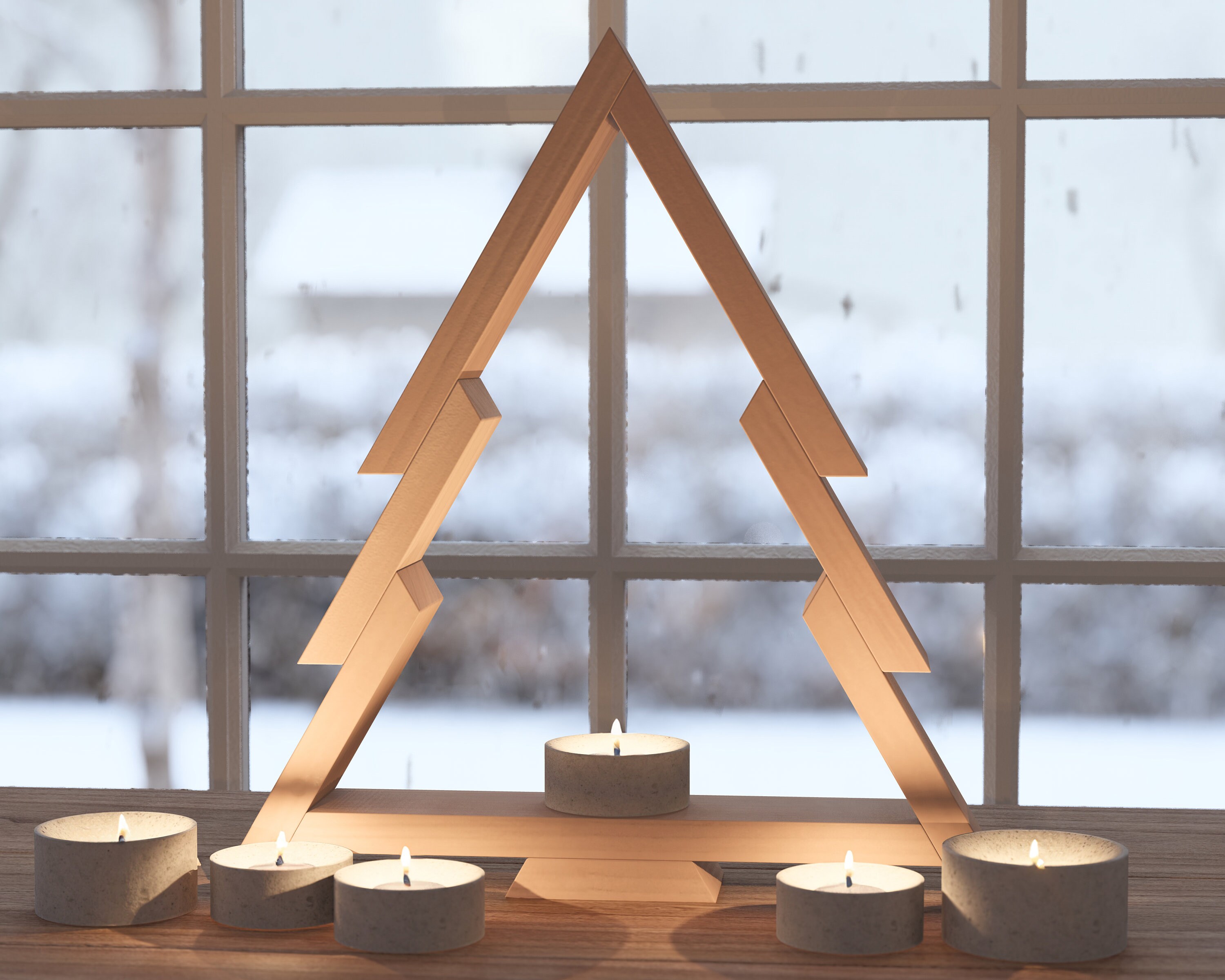 Christmas Tree Decor Plan, 1x3 Lumber, PDF Download - Etsy