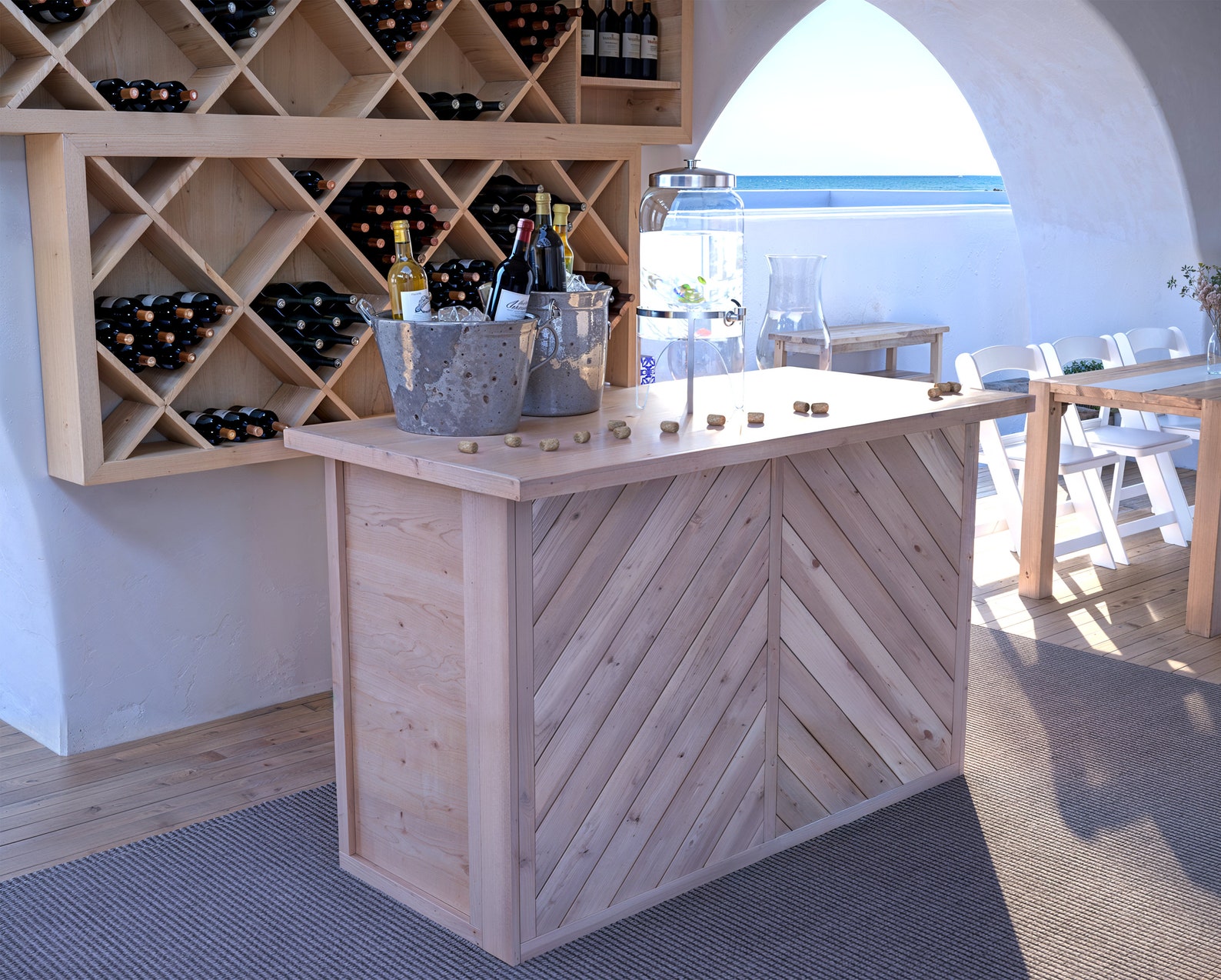Folding Coffee Bar Plan, Mobile Event Bar, PDF Download - Etsy