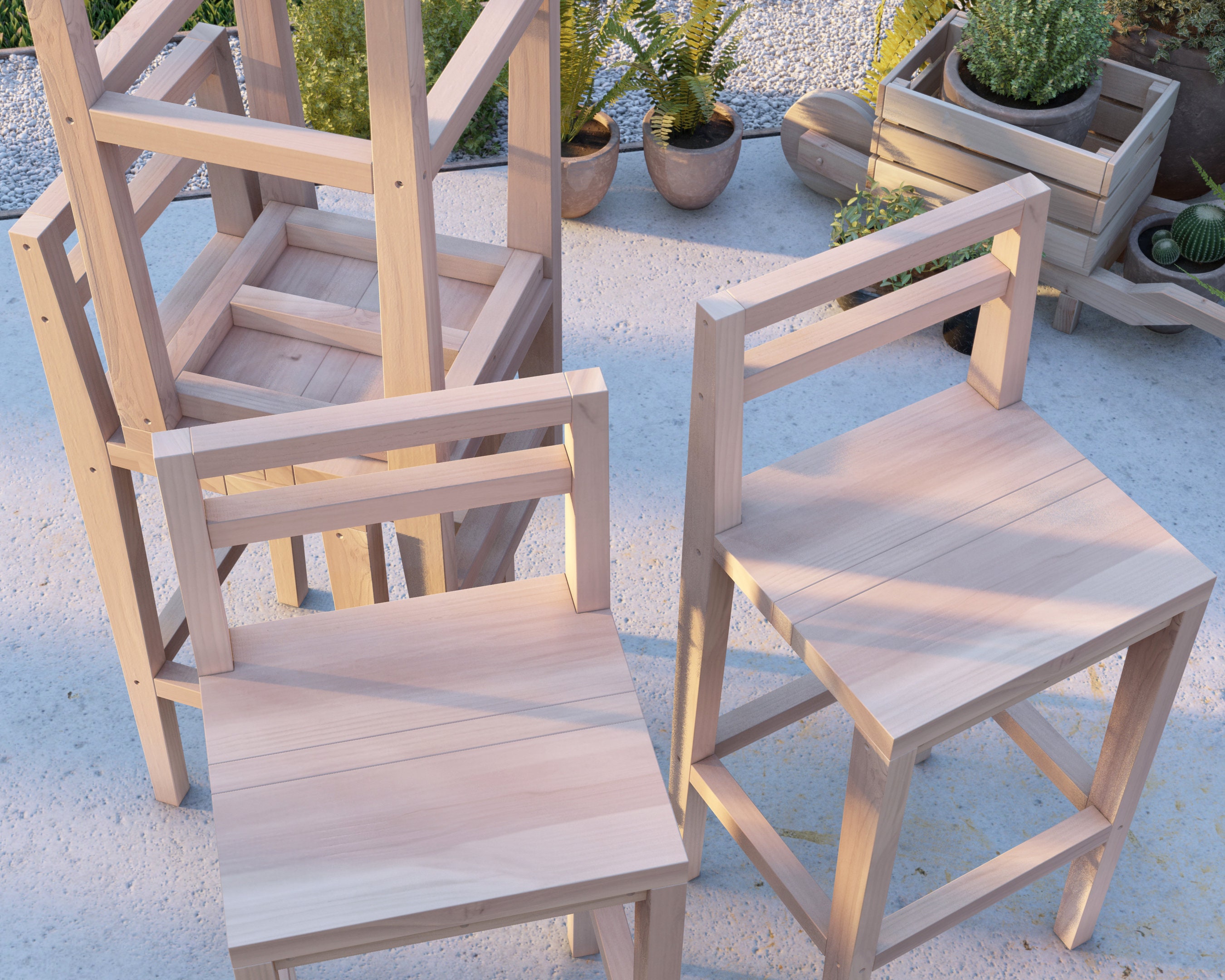DIY Bar Stool Plan With Backrest, PDF Download - Etsy
