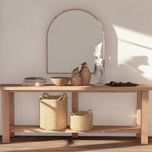 PDF Download, DIY Console Plan, Easy DIY Wood Console Table Plan, Step By Step Guide