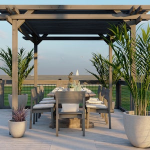 PDF Download,  10 ft. x 12 ft. Pergola DIY plan