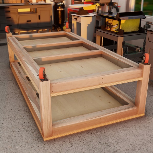 PDF Download, DIY workbench plans