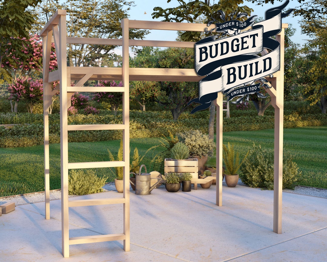 DIY Loft Bed Plan for Full Size Mattress, Full Size Loft Bed Plan, Easy