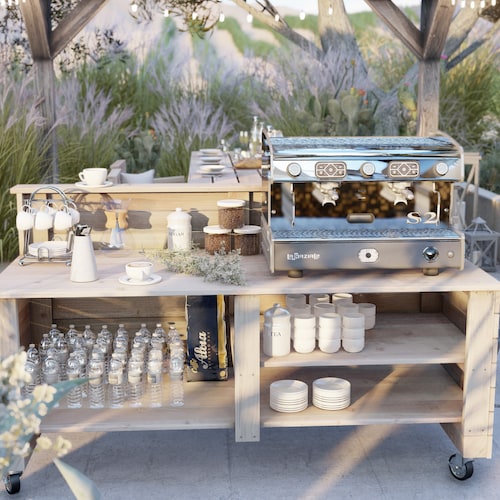 PLANS Coffee Bar DIY Woodworking Plans to Build an Etsy