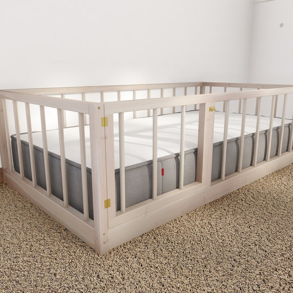 PDF Download, Twin size Montessori floor bed DIY plan