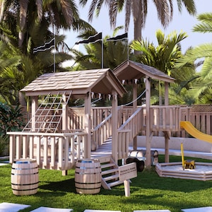 Step-by-step DIY Guide: Create an Amazing Double Playhouse for Your