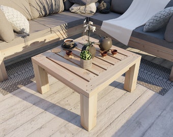 Etsy wooden 2024 side table