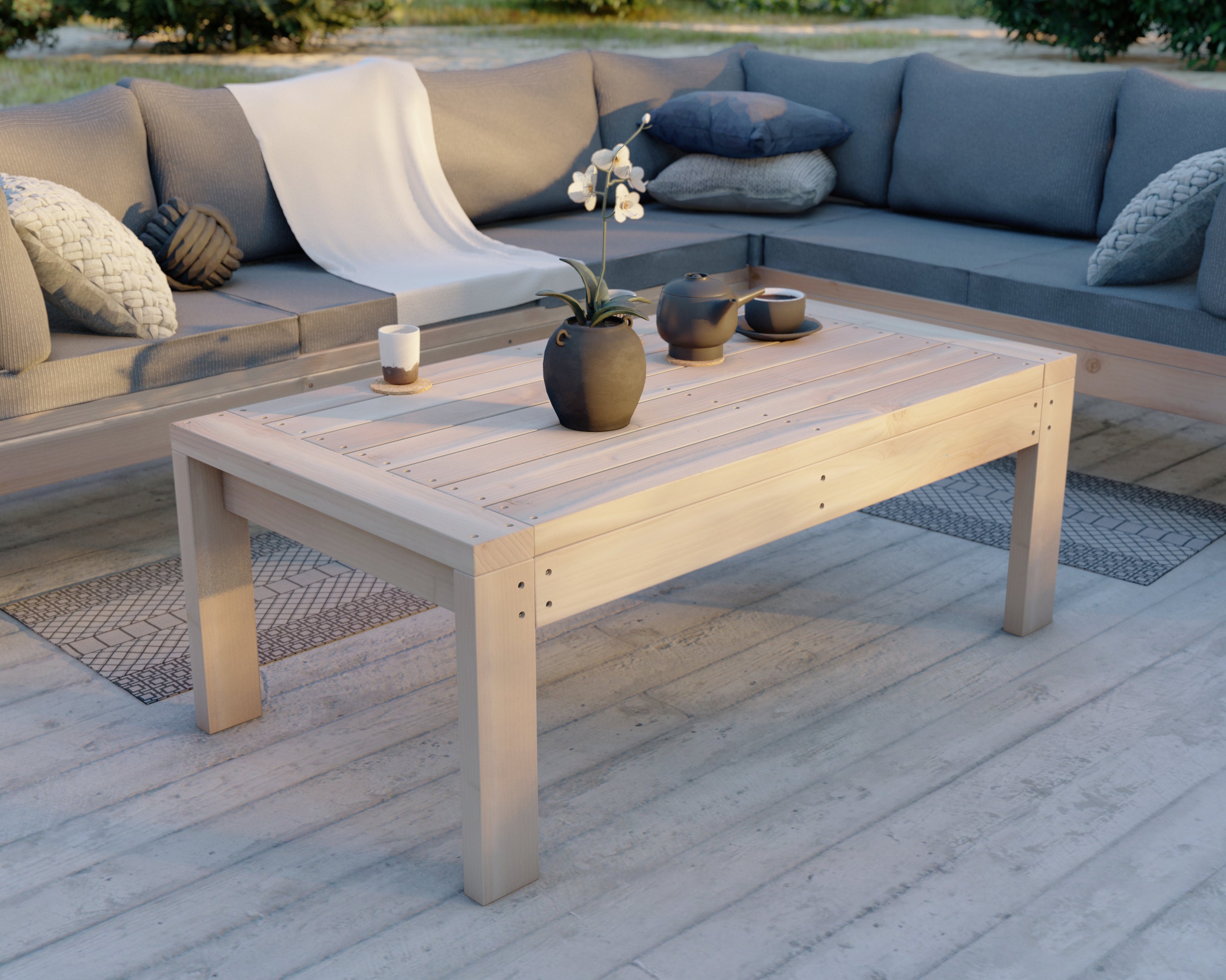 Simple outdoor coffee table deals