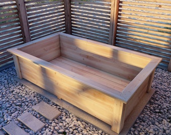 8 ft. x 4 ft. Large Planter Box DIY  Plan