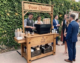 DIY Kaffeewagen & Limonaden Stand Plan PDF: Tragbarer Marktstand